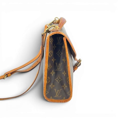 LOUIS VUITTON ビバリー41 モノグラムキャンバス ブラウン 2WAY ハンドバッグ M51121