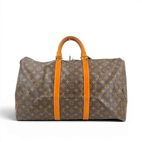 LOUIS VUITTON キーポル50 モノグラムキャンバス ブラウン 旧型 ボストンバッグ M41426