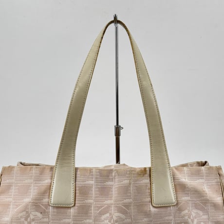 CHANEL ニュートラベルライン ナイロン ジャカード キャンバス トートバッグ