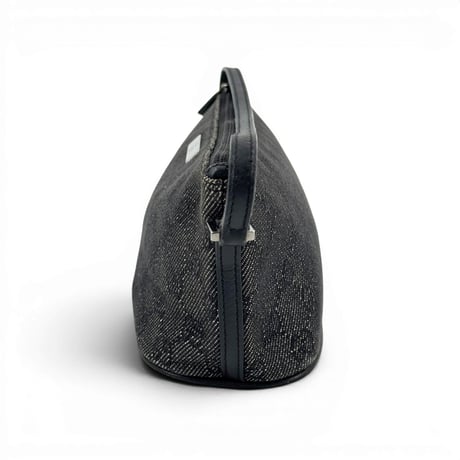 GUCCI ポシェット アクセサリーポーチ GGキャンバス グレー 07108 2123