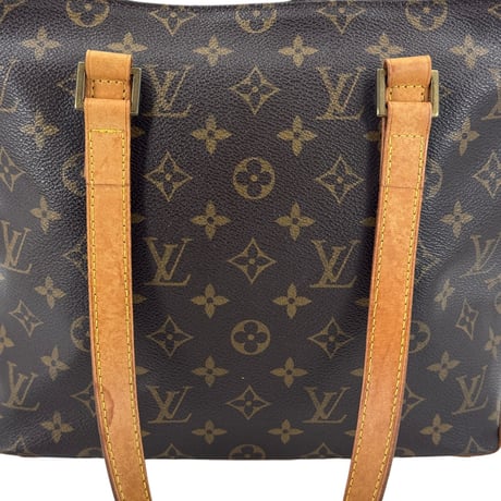 LOUIS VUITTON モノグラム・カバ・ピアノ キャンバス ブラウン トートバッグ M51148