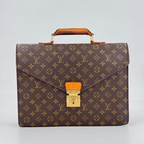 LOUIS VUITTON セルヴィエット・コンセイエ モノグラムキャンバス ハンドバッグ M53331