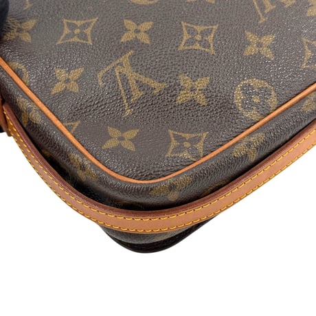 LOUIS VUITTON サンジェルマン23 モノグラムキャンバス ブラウン フラップ ショルダーバッグ M51210