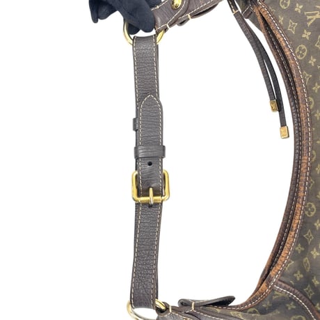 LOUIS VUITTON マノンMM モノグラム ミニラン・エベヌ ショルダーバッグ M95619