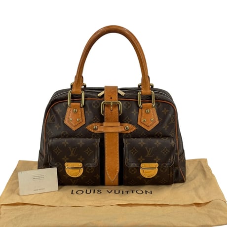 LOUIS VUITTON マンハッタンGM モノグラムキャンバス ブラウン ハンドバッグ M40025