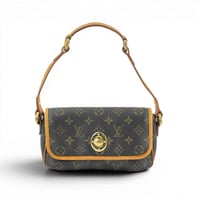 LOUIS VUITTON ティカルPM モノグラムキャンバス ブラウン ショルダーバッグ M40078