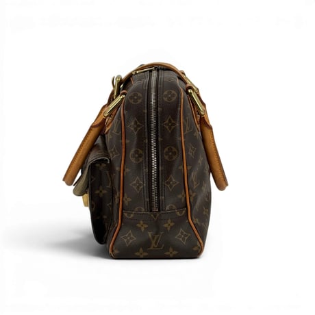 LOUIS VUITTON マンハッタンGM モノグラムキャンバス ブラウン ハンドバッグ M40025