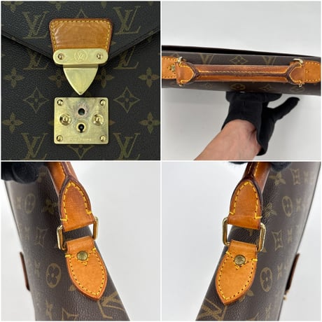 LOUIS VUITTON セルヴィエット・コンセイエ モノグラムキャンバス ハンドバッグ M53331