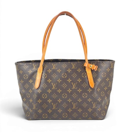 LOUIS VUITTON ラスパイユPM モノグラムキャンバス ブラウン ショルダーバッグ M40608