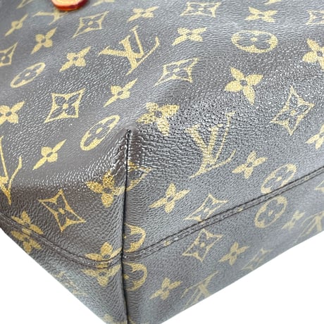 LOUIS VUITTON ラスパイユPM モノグラムキャンバス ブラウン ショルダーバッグ M40608