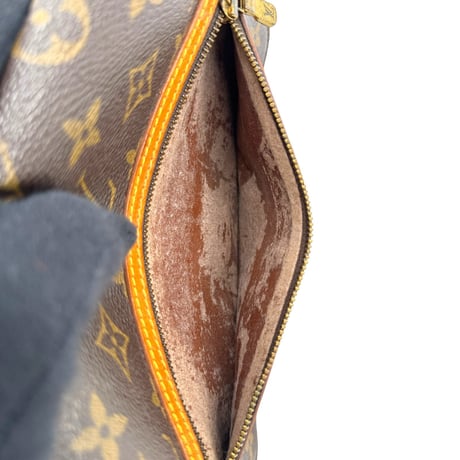 LOUIS VUITTON サンジェルマン23 モノグラムキャンバス ブラウン フラップ ショルダーバッグ M51210