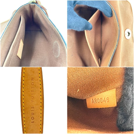 LOUIS VUITTON ティカルPM モノグラムキャンバス ブラウン ショルダーバッグ M40078