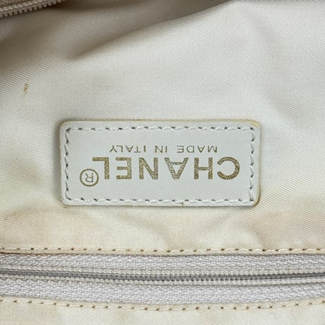 CHANEL ニュートラベルライン ナイロン ジャカード キャンバス トートバッグ
