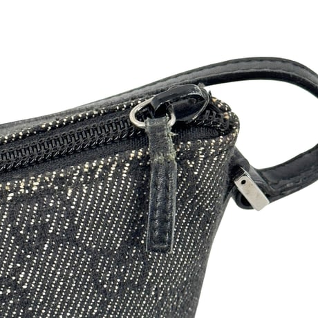 GUCCI ポシェット アクセサリーポーチ GGキャンバス グレー 07108 2123