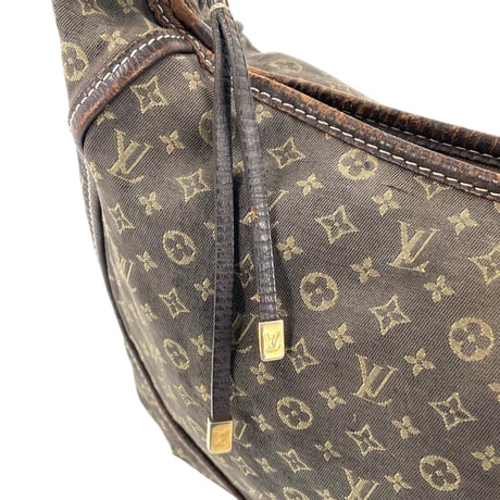 LOUIS VUITTON マノンMM モノグラム ミニラン・エベヌ ショルダーバッグ M95619