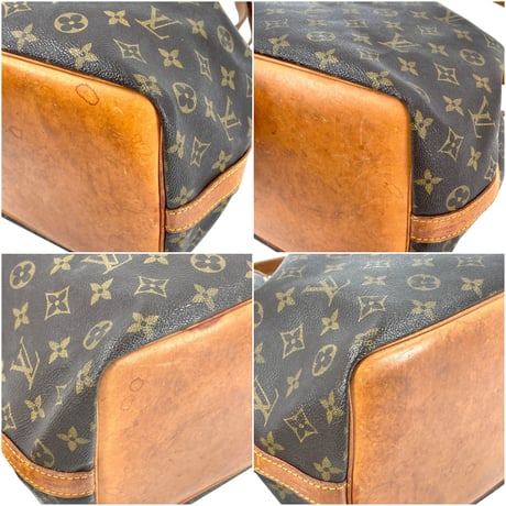 LOUIS VUITTON プチ・ノエ モノグラムキャンバス ブラウン 巾着 ショルダーバッグ M42226