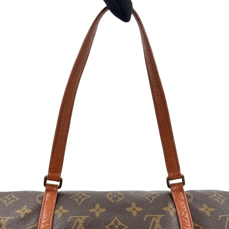 LOUIS VUITTON パピヨン30 モノグラムキャンバス ブラウン 旧型 筒形 ハンドバッグ M51385