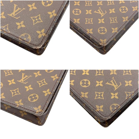LOUIS VUITTON モノグラムキャンバス セルヴィエット・コンセイエ ビジネスバッグ M53331