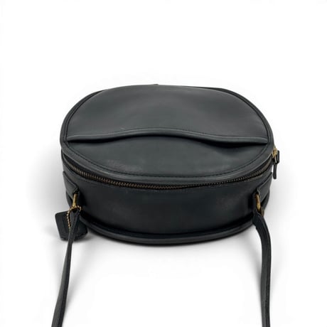 COACH カンタベリー レザー ブラック サークル ショルダーバッグ 343