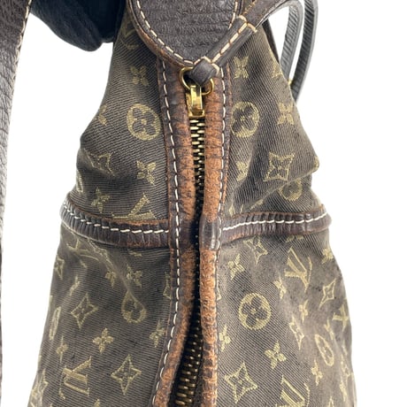 LOUIS VUITTON マノンMM モノグラム ミニラン・エベヌ ショルダーバッグ M95619