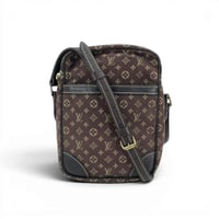 LOUIS VUITTON ダニューブPM モノグラム イディール ミニラン ショルダーバッグ エベヌ M95228