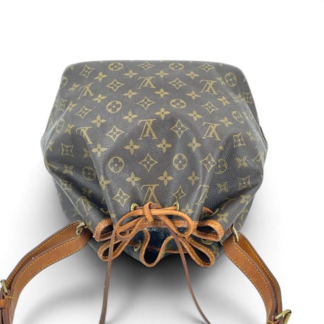 LOUIS VUITTON プチ・ノエ モノグラムキャンバス ブラウン 巾着 ショルダーバッグ M42226