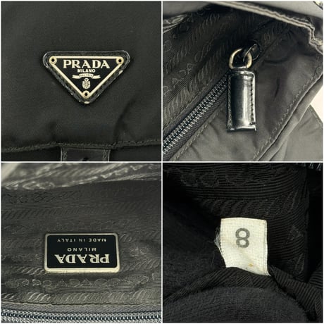 PRADA ミラノ テスートナイロン ブラック ショルダーバッグ