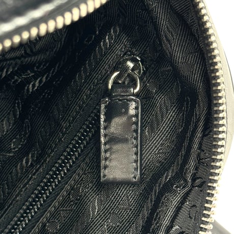 PRADA ボウラーバッグ テスートナイロン ブラック ボウリングバッグ ハンドバッグ
