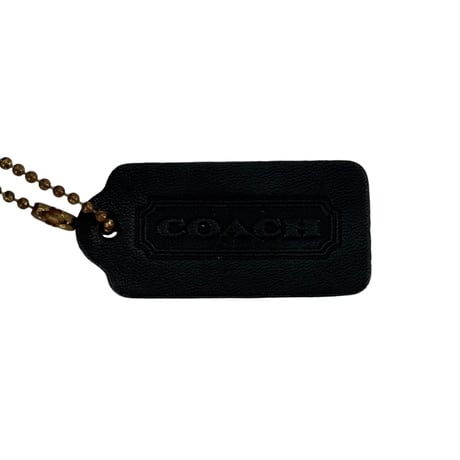 COACH カンタベリー レザー ブラック サークル ショルダーバッグ 343