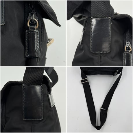 PRADA ミラノ テスートナイロン ブラック ショルダーバッグ