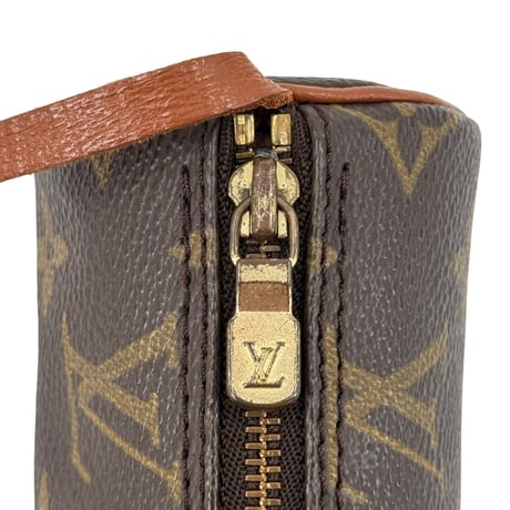 LOUIS VUITTON パピヨン30 モノグラムキャンバス ブラウン 旧型 筒形 ハンドバッグ M51385