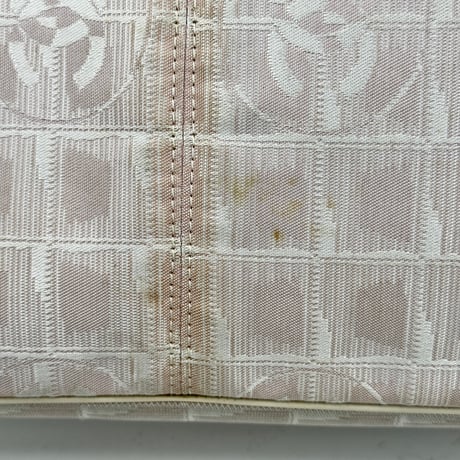 CHANEL ニュートラベルライン ナイロン ジャカード キャンバス トートバッグ