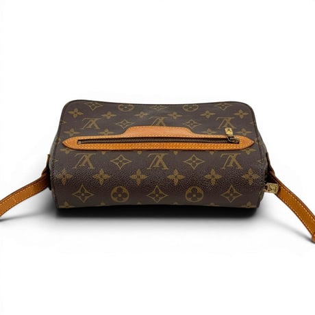 LOUIS VUITTON サンジェルマン23 モノグラムキャンバス ブラウン フラップ ショルダーバッグ M51210