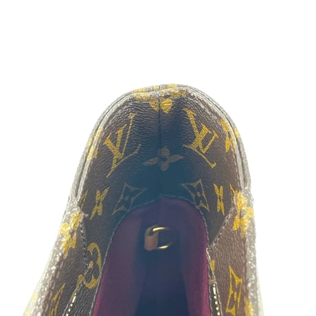 LOUIS VUITTON ラスパイユPM モノグラムキャンバス ブラウン ショルダーバッグ M40608