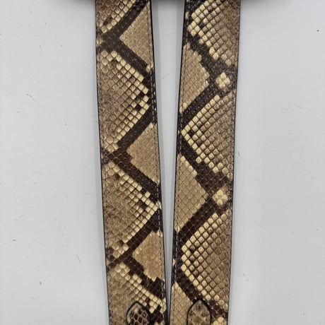 LOUIS VUITTON ショルダーストラップ パイソン 蛇皮