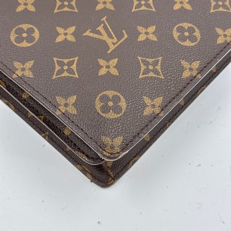 LOUIS VUITTON セルヴィエット・コンセイエ モノグラムキャンバス ハンドバッグ M53331