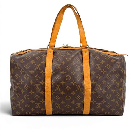 LOUIS VUITTON サック・スープル45 モノグラムキャンバス ブラウン ボストンバッグ M41624