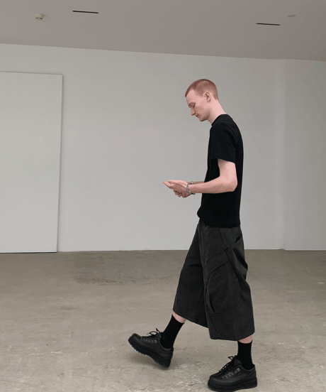 Washed Cargo Shorts
