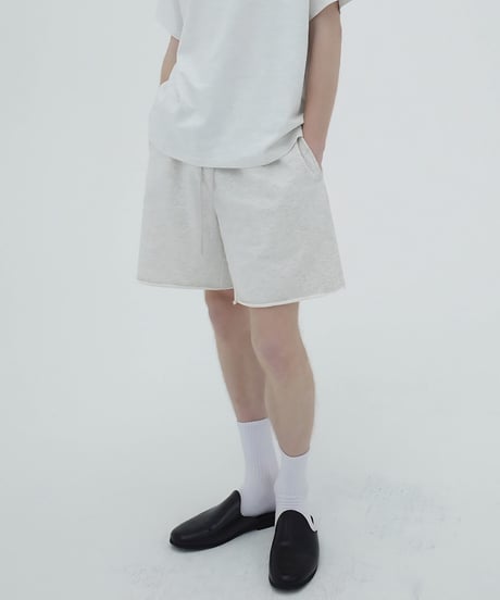 Vintage Wash Sweat Shorts  / 2color