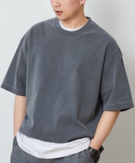 Heavyweight Pigment Over Dyed Tee / 3color