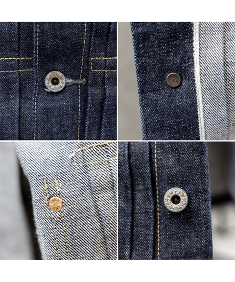 Vintage Type-1 Rigid Denim Jacket