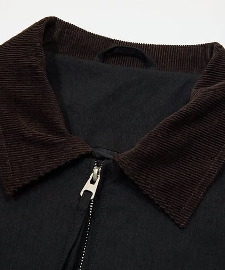 Wide Corduroy Collar Jacket / 3color