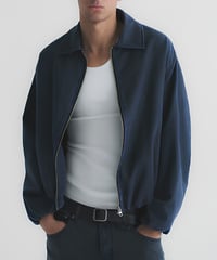 Boxy Collar Jacket / 2color