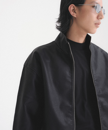 Boxy Leather Jacket