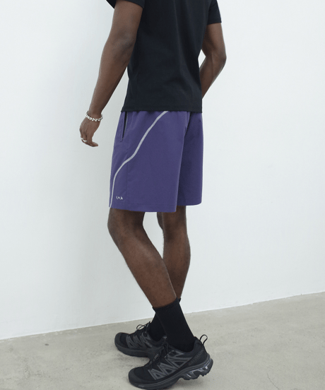 Contrast Stitch Shorts  / 2color