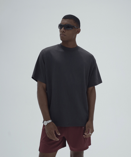 Colorblock Layered Sun Tee  / 2color