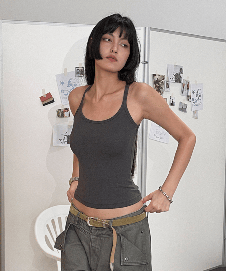 U-Neck Camisole/ 3color