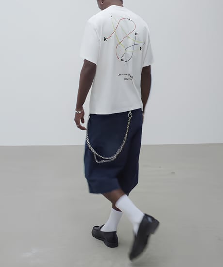 Back Print Graphic Short Sleeve Tee / 2color