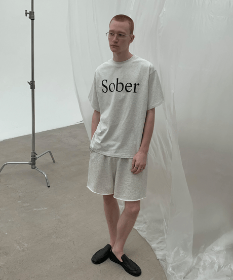 Vintage Wash Sweat Shorts  / 2color