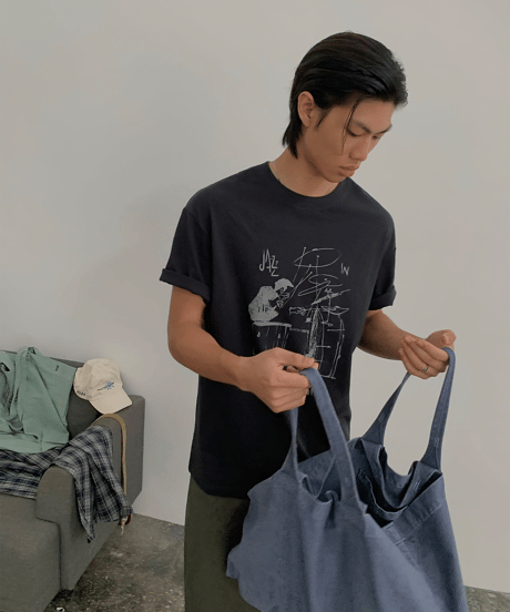 Jazz Drummer Graphic Tee / 2color
